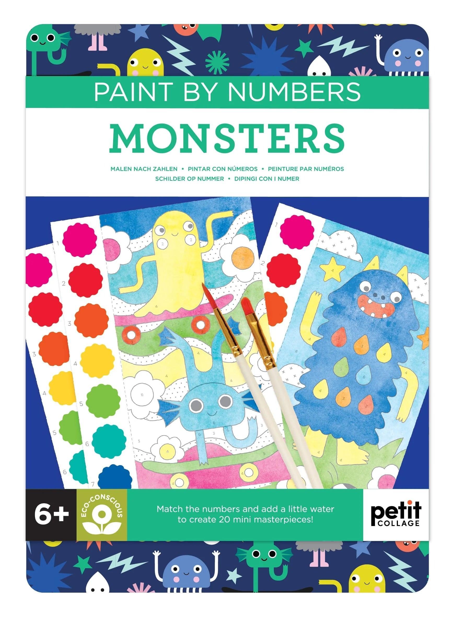 Paint by Numbers - Monsters